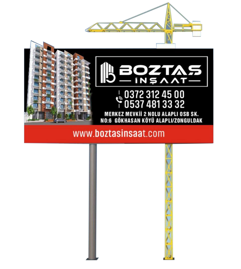 Boztaş İnşaat Billboard